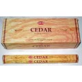 Hem-Cedar Incense Sticks- Vonné tyčinky